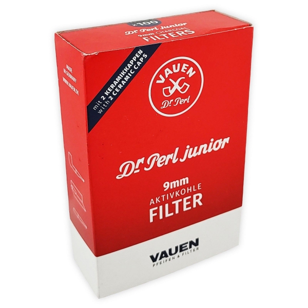 Vauen Dr. Perl Aktivkohlefilter Regular Ø9mm 100 Stück 1